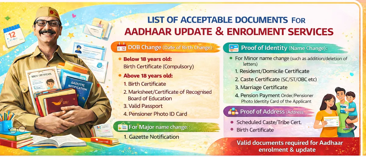 Aadhaar Update & Enrolment Services